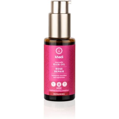 Khadi Pink Hair Oil-Repairing Damaged Hair - Hair Oil Khadi Pink Hair Oil-Repairing Damaged Hair - Hair Oil