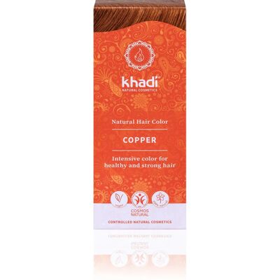 Khadi Red Hair Color - Natural Copper - Hair Type Khadi Red Hair Color - Natural Copper - Hair Type