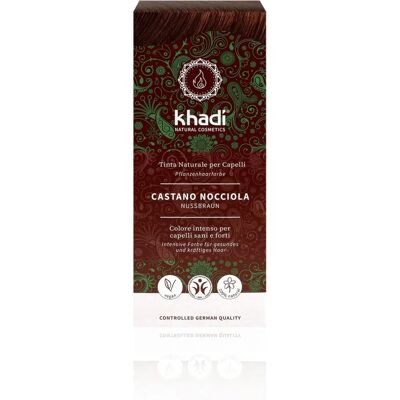 Tinte Natural Khadi Nuez - Tinte Capilar Ayurvédica - 100g Tinte Natural Khadi Nuez - Tinte Capilar Ayurvédica - 100g