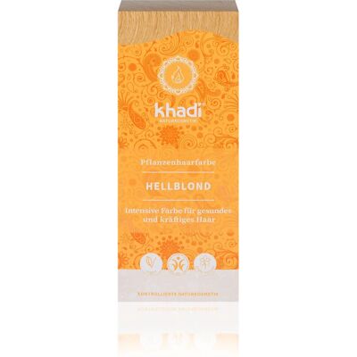 Khadi Blonde Natural Hair Color - Vegan & Chemical-Free Khadi Blonde Natural Hair Color - Vegan & Chemical-Free