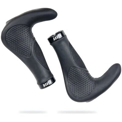 AARON - AA-1008-01 - Preto - 138 mm - Guiador AARON - AA-1008-01 - Preto - 138 mm - Guiador