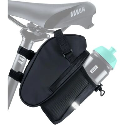 Sac de selle pour vélo Aaron - 1L, Résistant à l'eau, Réfléchissant - Publicité Sac de selle pour vélo Aaron - 1L, Résistant à l'eau, Réfléchissant - Publicité