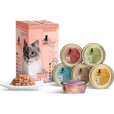 Provtagningspaket! Catz Finefood Filets - Kattmat Provtagningspaket! Catz Finefood Filets - Kattmat