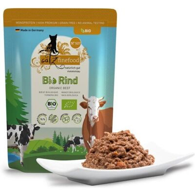 Catz finefood Bio No.507 Boeuf 85 g - Nourriture pour chats Catz finefood Bio No.507 Boeuf 85 g - Nourriture pour chats