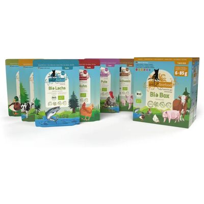 Catz Finefood ekologisk testpaket - Kattsmat Catz Finefood ekologisk testpaket - Kattsmat