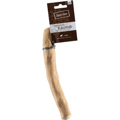 Jouet à mâcher en bois de café Chewies - Naturel - Taille XS pour chiens jusqu’à 6kg Jouet à mâcher en bois de café Chewies - Naturel - Taille XS pour chiens jusqu’à 6kg