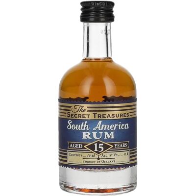 The Secret Treasures 15 Years Old South America Rum - Rhum - Publicité The Secret Treasures 15 Years Old South America Rum - Rhum - Publicité