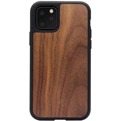 Woodcessories - Bumper - Noyer - iPhone 11 Pro Max - Phone Case - Publicité Woodcessories - Bumper - Noyer - iPhone 11 Pro Max - Phone Case - Publicité