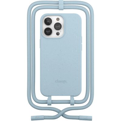 Funda Eco-Friendly Woodcessories para iPhone 13 Pro Azul Funda Eco-Friendly Woodcessories para iPhone 13 Pro Azul