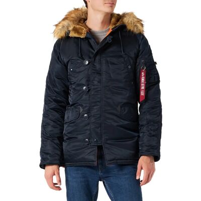 Alpha Industries N3B VF 59 - Wasserabweisende Parka mit Faux-Fell-Kapuze Alpha Industries N3B VF 59 - Wasserabweisende Parka mit Faux-Fell-Kapuze