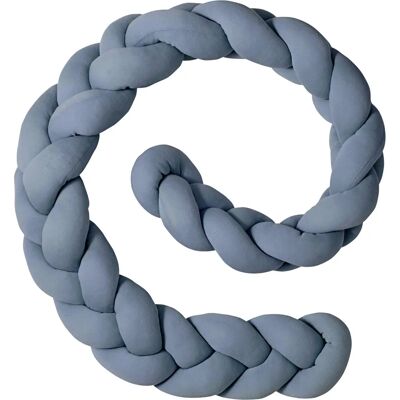 Nordic Coast Company - Bettschlange Blau - Bed bumper Nordic Coast Company - Bettschlange Blau - Bed bumper