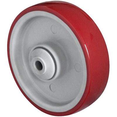 Kaiserkraft Rote PU-Rad 100x32mm - Räder Kaiserkraft Rote PU-Rad 100x32mm - Räder