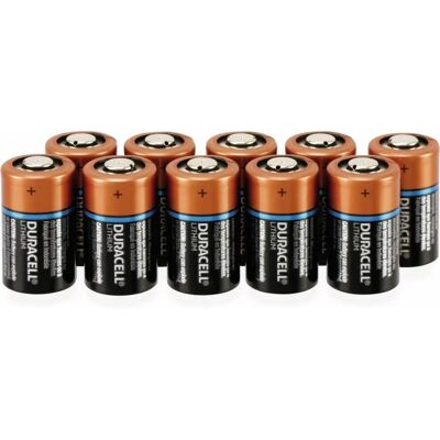 Pile pour Appareil Photo Lithium Duracell BCR2DMULTI10 - 800mAh, 3V, Pack de 10 - Publicité Pile pour Appareil Photo Lithium Duracell BCR2DMULTI10 - 800mAh, 3V, Pack de 10 - Publicité