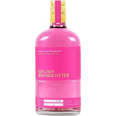 Berlin Brandstifter Pink Dry Gin - Limitierte Edition Berlin Brandstifter Pink Dry Gin - Limitierte Edition