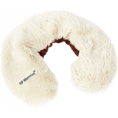 Oreiller de voyage Warmies - Chauffe-cou ergonomique avec lavande - Beige - Publicité Oreiller de voyage Warmies - Chauffe-cou ergonomique avec lavande - Beige - Publicité