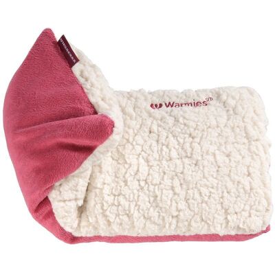 WARMIES Hot-Pak Sherpa Beige/Rot - Heizkissen WARMIES Hot-Pak Sherpa Beige/Rot - Heizkissen