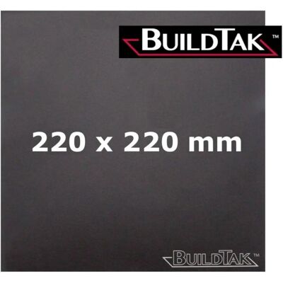 BUILDTAK Druckbett 220 x 220 mm - 3D Drucker Zubehör BUILDTAK Druckbett 220 x 220 mm - 3D Drucker Zubehör