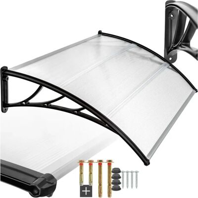 tectake Pavillon 120cm - Transparent, Tür & Fenster Überdachung tectake Pavillon 120cm - Transparent, Tür & Fenster Überdachung