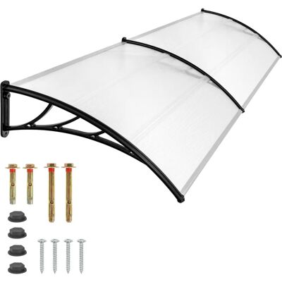 Auvent Transparent Tectake - 200 cm - Résistant aux chocs - Résistant aux intempéries - Publicité Auvent Transparent Tectake - 200 cm - Résistant aux chocs - Résistant aux intempéries - Publicité
