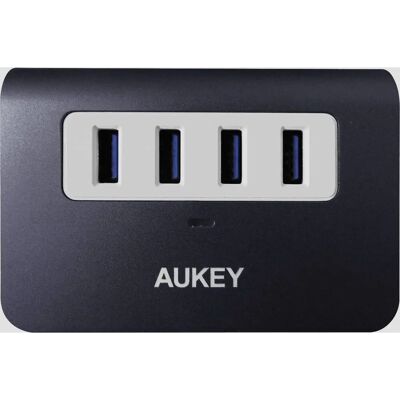 Aukey CB-H36 Hub USB 3.0 4 Ports - USB-A, 4 Ports - Station d'accueil - Publicité Aukey CB-H36 Hub USB 3.0 4 Ports - USB-A, 4 Ports - Station d'accueil - Publicité