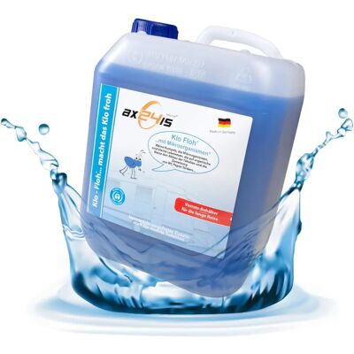 Axis24 GmbH - Klo Floh - 5 L - Sanitärflüssigkeit Axis24 GmbH - Klo Floh - 5 L - Sanitärflüssigkeit