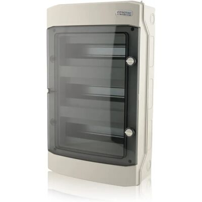 Boîtier de distribution Intratec MKDGH36-01 - IP65, Humide, Verrouillable - Publicité Boîtier de distribution Intratec MKDGH36-01 - IP65, Humide, Verrouillable - Publicité