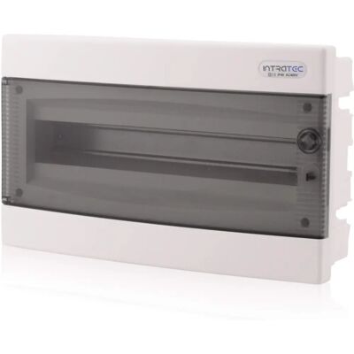 Intratec MKCUGH18-T Boîtier de distribution encastré 1 rangée - Distribution Cabinet - Publicité Intratec MKCUGH18-T Boîtier de distribution encastré 1 rangée - Distribution Cabinet - Publicité