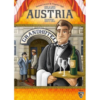 Asmodee Grand Austria Hotel - Vienna Modern Age Strategy Board Game Asmodee Grand Austria Hotel - Vienna Modern Age Strategy Board Game