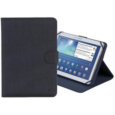 Rivacase 3317 - Folio universel - pour tablettes - Noir - Publicité Rivacase 3317 - Folio universel - pour tablettes - Noir - Publicité