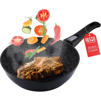 RESTO KITCHENWARE Aries Pfanne - Antihaft, Backofenfest, Für alle Herdarten RESTO KITCHENWARE Aries Pfanne - Antihaft, Backofenfest, Für alle Herdarten