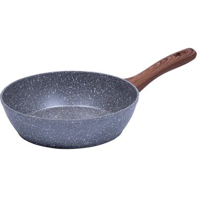 RESTO-KITCHENWARE Aquila 93052 Tigaie - Non-stick din marmură, 24cm, Înălțime mare RESTO-KITCHENWARE Aquila 93052 Tigaie - Non-stick din marmură, 24cm, Înălțime mare