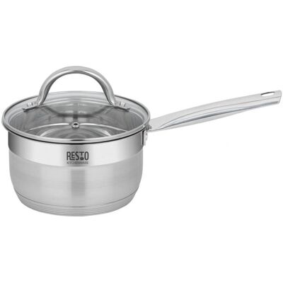 Resto Kitchenware 92101 Casserole en acier inoxydable - 1.9L - Publicité Resto Kitchenware 92101 Casserole en acier inoxydable - 1.9L - Publicité