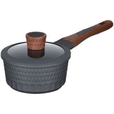 Resto 93500 Kochtopf - 1,4L, Schwarz, Induktionsgeeignet Resto 93500 Kochtopf - 1,4L, Schwarz, Induktionsgeeignet