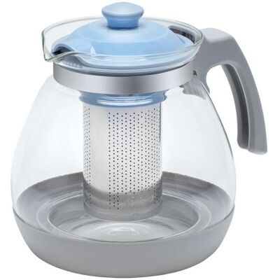 Resto 90511 Théière - 1600 ml - Bleu, Gris - Publicité Resto 90511 Théière - 1600 ml - Bleu, Gris - Publicité