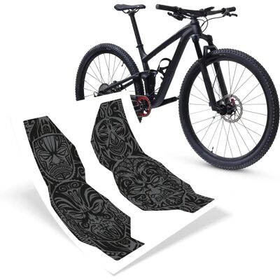 RIESEL DESIGN Fork:Tape 3000 Maori - Fietsvoorvorkbeschermingsset RIESEL DESIGN Fork:Tape 3000 Maori - Fietsvoorvorkbeschermingsset