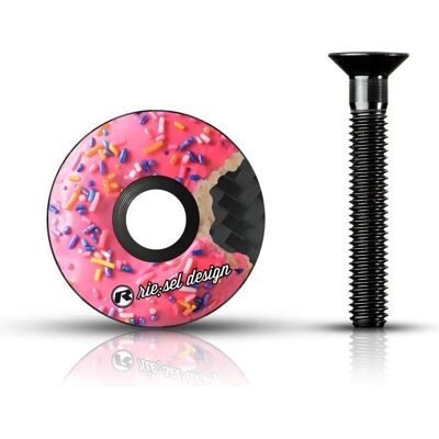 Riesel Donut II stuurdop - Koolstof voor 1 1/8" vorken Riesel Donut II stuurdop - Koolstof voor 1 1/8" vorken