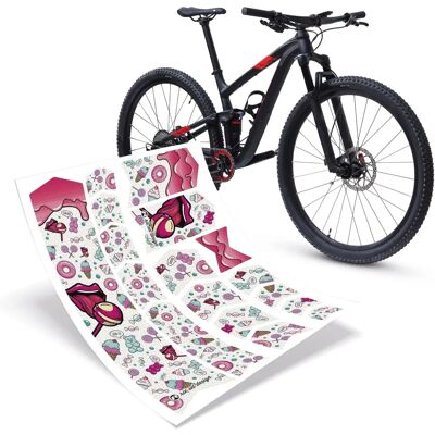 RIESEL DESIGN Frame:Tape 3000 Candy Fietsframebeschermerset RIESEL DESIGN Frame:Tape 3000 Candy Fietsframebeschermerset