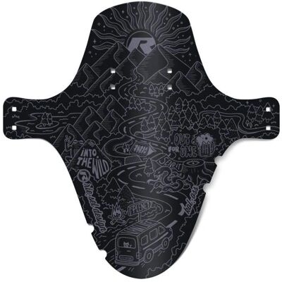Riesel Design Schutzblech - Schwarz - Universell, 3.0" Reifen Riesel Design Schutzblech - Schwarz - Universell, 3.0" Reifen