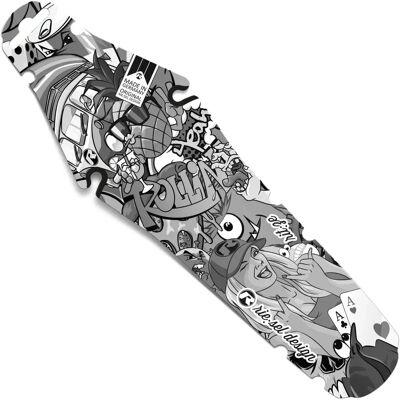 RIESEL DESIGN Rit:Ze Stickerbomb Ultra - Spatbord RIESEL DESIGN Rit:Ze Stickerbomb Ultra - Spatbord