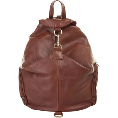 Piké Leder Rucksack - Made in Italy - 35cm x 30cm x 18cm Piké Leder Rucksack - Made in Italy - 35cm x 30cm x 18cm