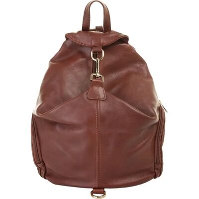 Piké Leder Rucksack - Made in Italy - 35cm x 30cm x 18cm Piké Leder Rucksack - Made in Italy - 35cm x 30cm x 18cm