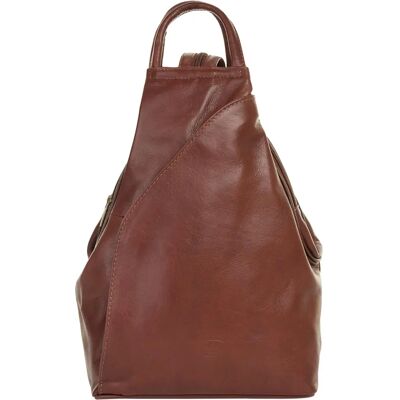 Cityrucksack PIKÉ - Braun Rucksack - Made in Italy Cityrucksack PIKÉ - Braun Rucksack - Made in Italy