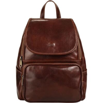 Cityrucksack PIKÉ - Echtes Leder - Made in Italy - Unisex Cityrucksack PIKÉ - Echtes Leder - Made in Italy - Unisex