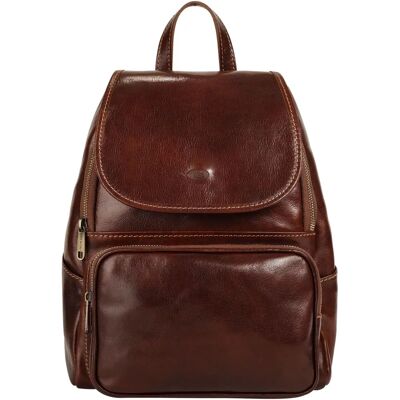 Cityrucksack PIKÉ - Echtes Leder - Made in Italy - Unisex Cityrucksack PIKÉ - Echtes Leder - Made in Italy - Unisex