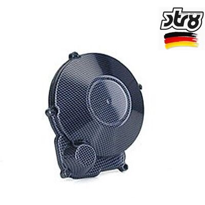 STR8 Minarelli AM6 Engine Cover Carbon Look STR8 Minarelli AM6 Engine Cover Carbon Look
