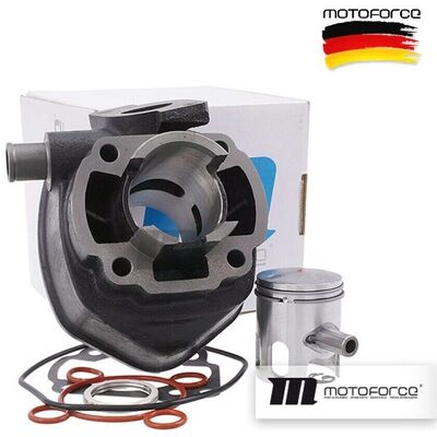 Kit cilindro MotoForce 50cc Minarelli liegend LC - Repuesto OEM Kit cilindro MotoForce 50cc Minarelli liegend LC - Repuesto OEM