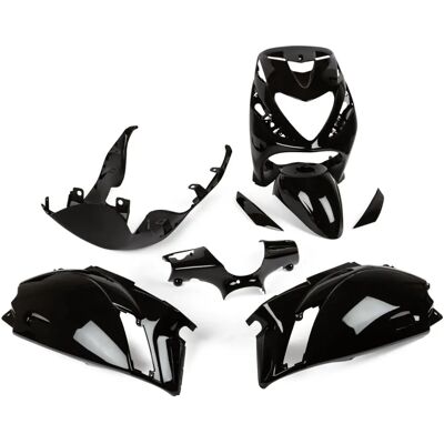 STR8 Zip SP2 - 8 pièces - Noir - Kit carénage - Publicité STR8 Zip SP2 - 8 pièces - Noir - Kit carénage - Publicité