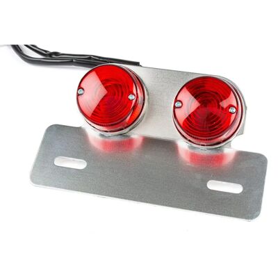 STR8 - STR-542.93 - rouge - argent - Tail light - Publicité STR8 - STR-542.93 - rouge - argent - Tail light - Publicité