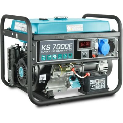Generatore a benzina Könner & Söhnen KS 7000E - 5500W Max Potenza Generatore a benzina Könner & Söhnen KS 7000E - 5500W Max Potenza