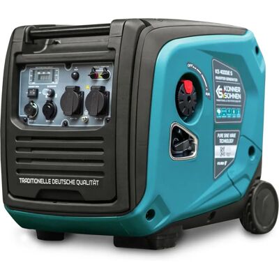 Könner & Söhnen KS 4000iE S Tragbarer Benzin-Inverter-Generator - Generator Könner & Söhnen KS 4000iE S Tragbarer Benzin-Inverter-Generator - Generator
